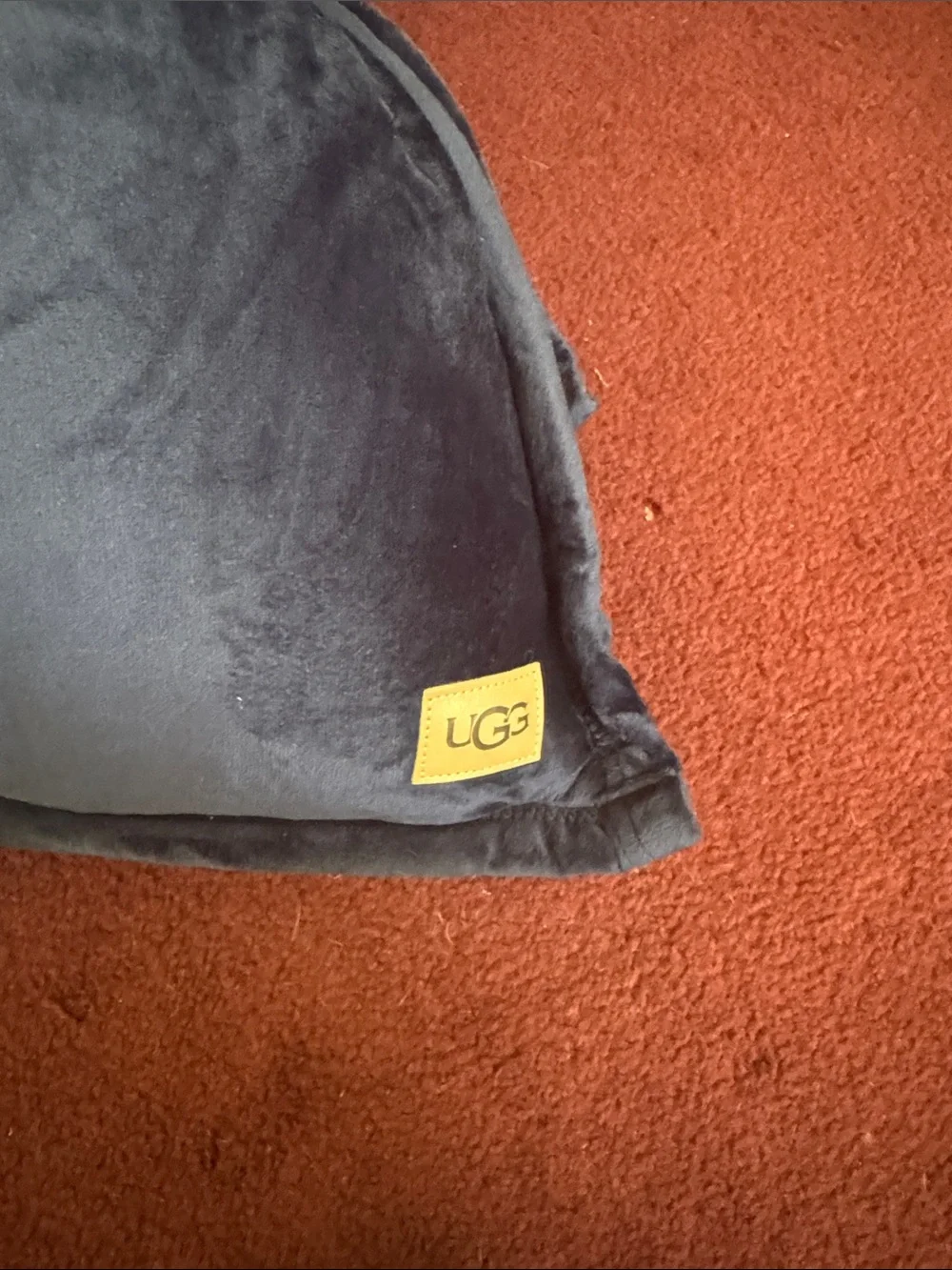 Navy Blue Ugg throw pillows